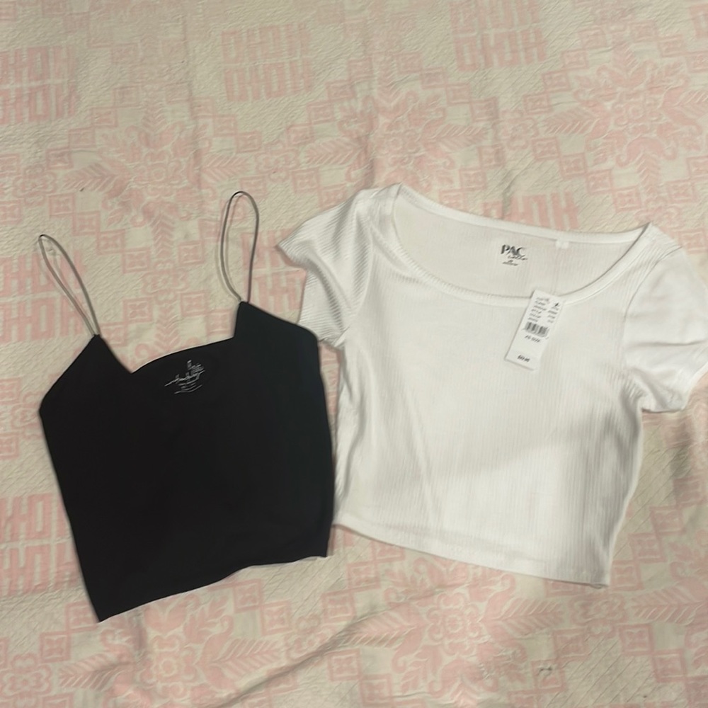 Lot of 4 pieces: free people, pacsun, American eagle, abound tops